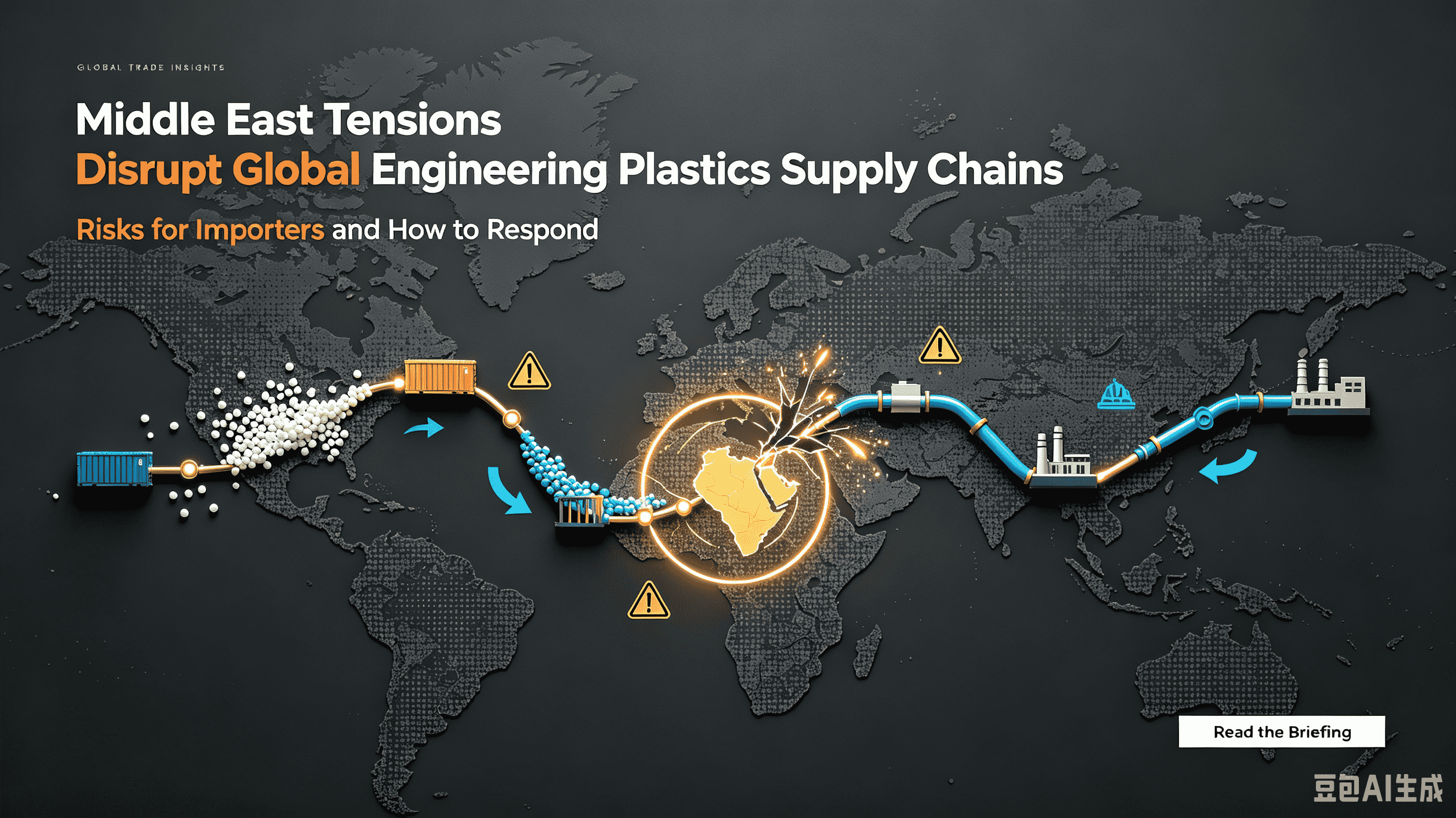 Las actuales tensiones geopolíticas en Oriente Medio perturban las cadenas de suministro mundiales de plásticos de ingeniería: a qué se enfrentan los importadores y cómo responder