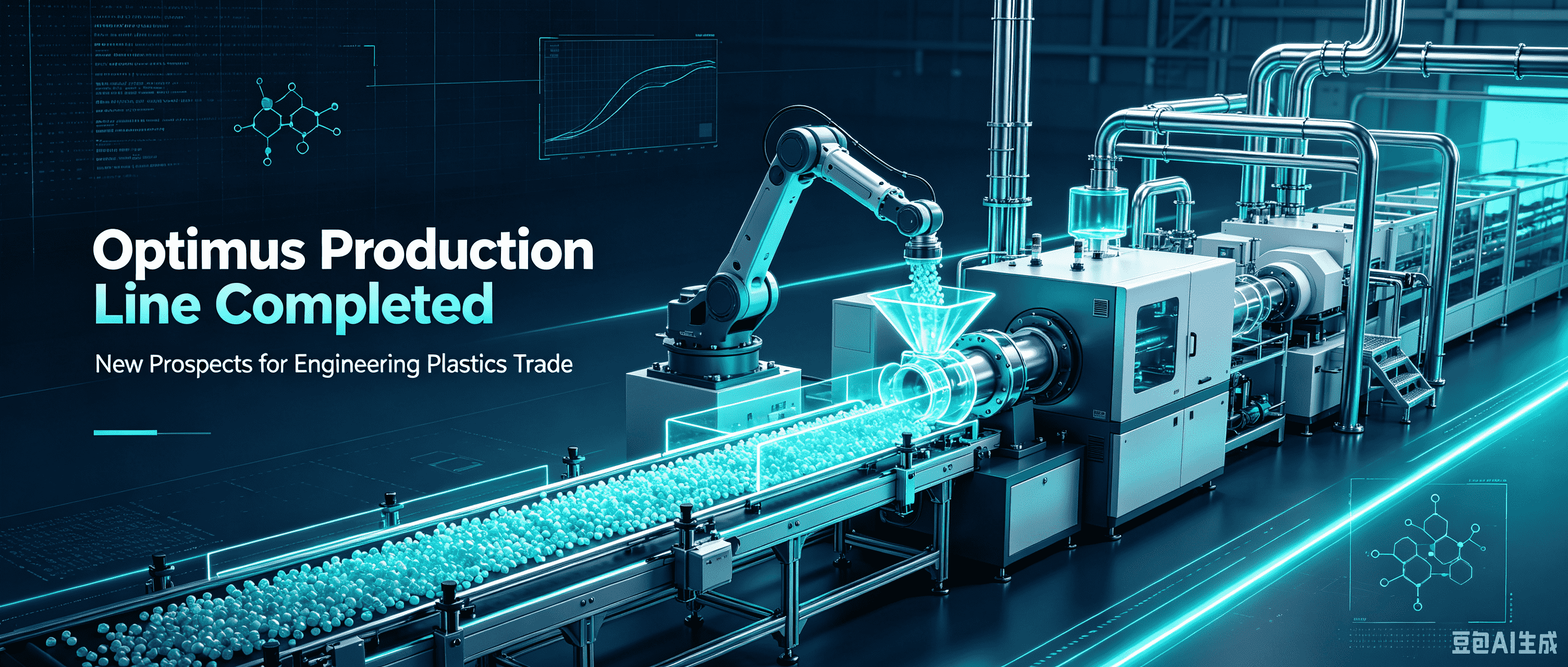 Línea de producción Optimus completada: nuevas perspectivas para el comercio de plásticos de ingeniería